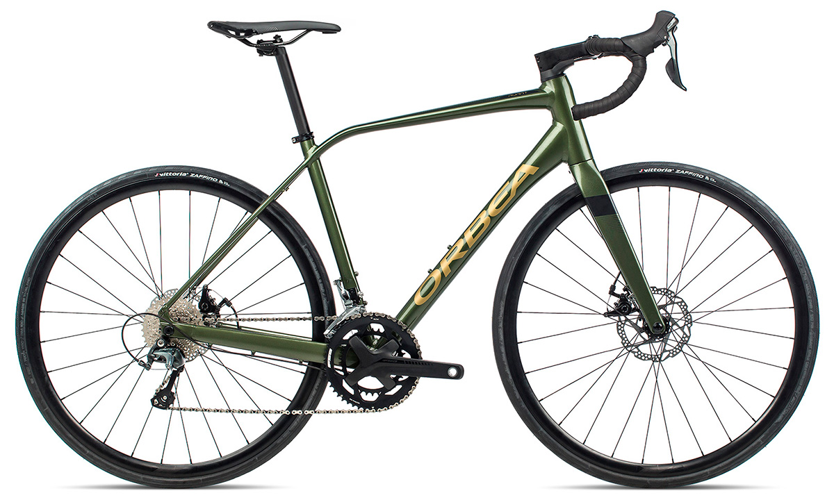 Фотографія Велосипед шосейний 28" Orbea Avant H40-D (2021) 2021 Зелений
